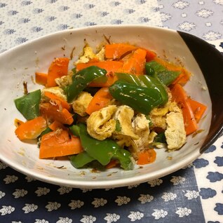 野菜と揚げのレンジ煮浸し